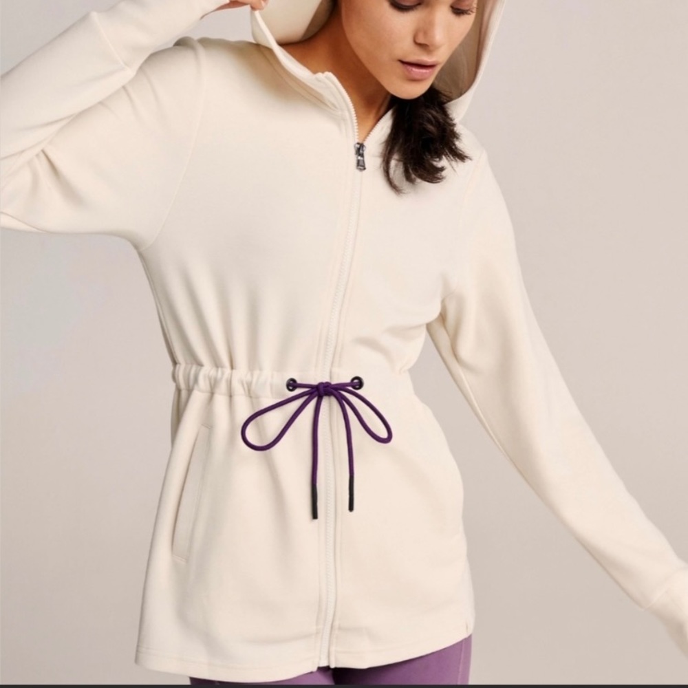 Varley Colby Hoodie pristine ivory